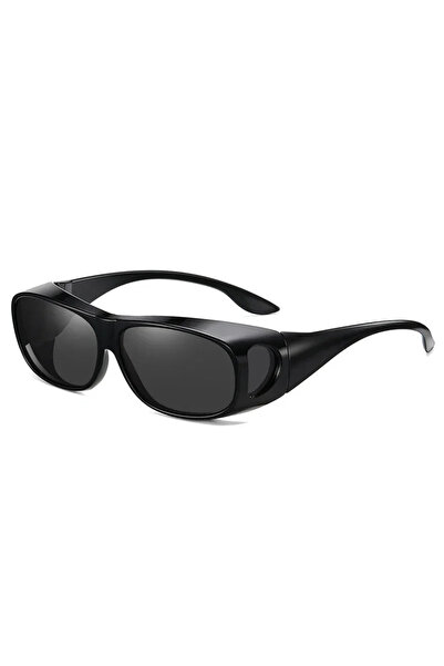 Choice Bright Black Black 2026Polarized Sunglasses Fit Over Eye Glasses Drivi...