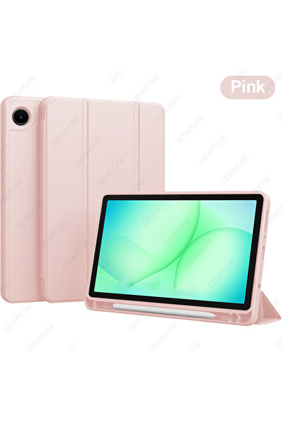 Choice4 Pink Case for Tab A9/A11 8.7 inch, with Pencil Holder, Drop-Resistant...