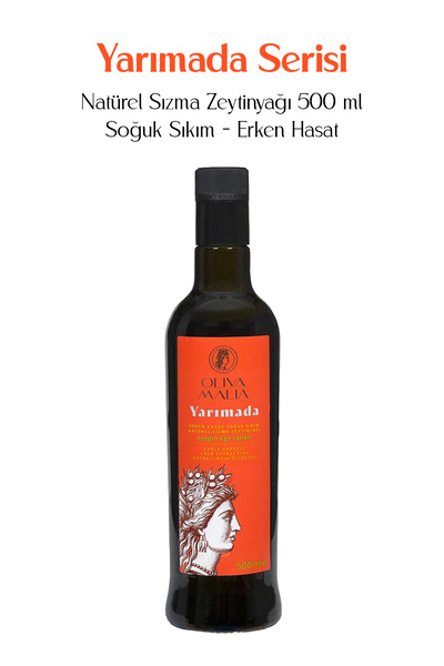 Oliva Malia Yarımada Serisi Natürel Sızma Zeytinyağı 500 Ml - Erken Hasat – S...