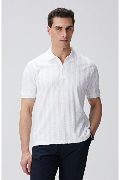 Network Beyaz T-shirt
