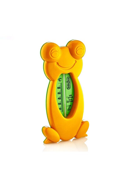 Babyjem Orange Frog Bath & Room Thermometer