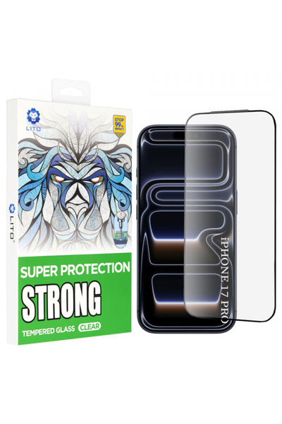 Apple Folie de protectie Ecran Lito D+ Max Strong pentru iPhone 17 Pro, Sticl...