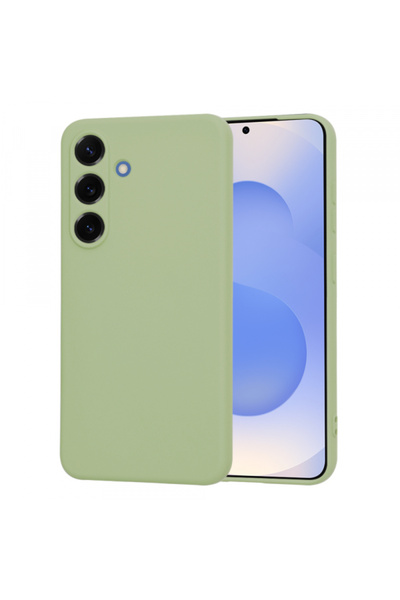 Samsung Husa pentru Galaxy S25 S931, Techsuit, SoftFlex, Verde Matcha