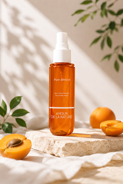 AMOUR DE LA NATURE Pure Abricot Saç ve Vücut Parfümü 100ml Edp