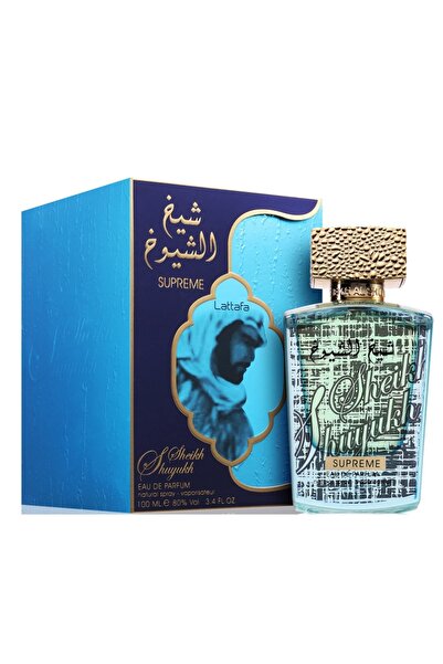 lattafa Sheikh Shuyukh Supreme, Apa de parfum, Unisex, 100 ml