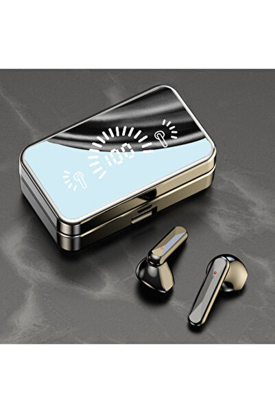 Choice Black # Mirror Digital Display Wireless Bluetooth Headset 5.1 Touch Tw...
