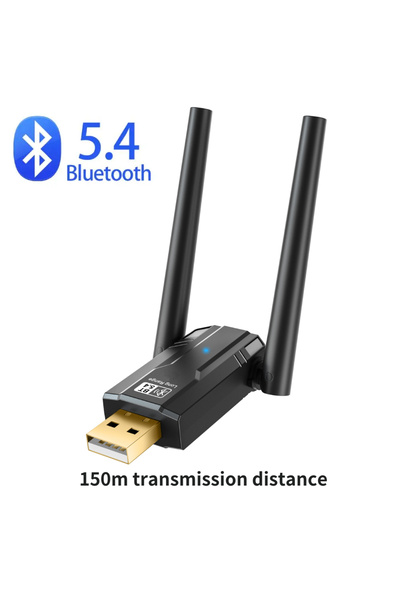 Kebidumei محول بلوتوث 5.4 بمدى 150 مترًا، يعمل عبر منفذ USB، متوافق مع أجهزة ...