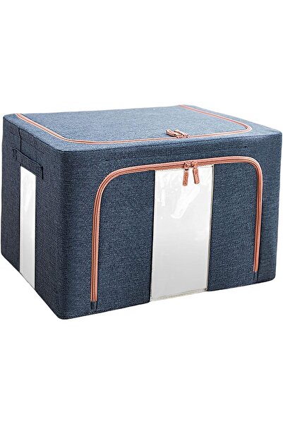 Danex Cutie de Depozitare cu Capac, 24 L, 40 x 30 x 20 cm, Textil, DANEX, Ble...