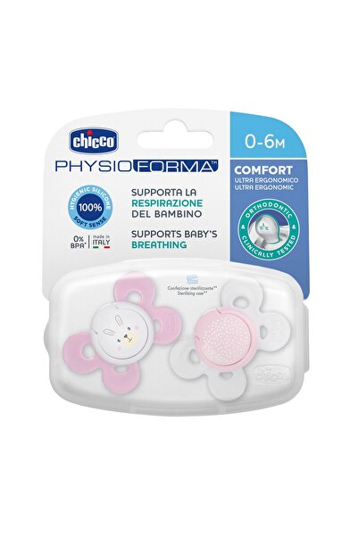Chicco PHYSIO COMFORT KIZ 2-6AY 2’Lİ EMZİK