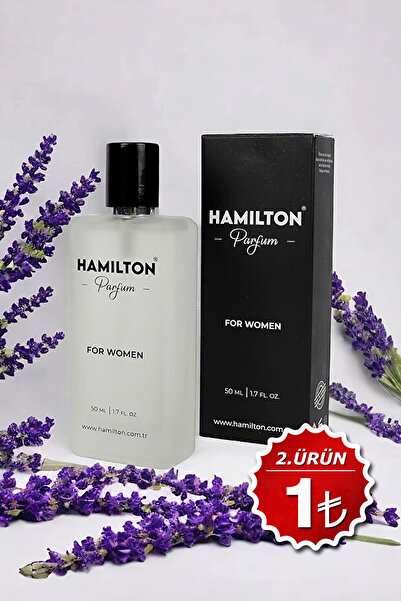 HAMILTON B250 Çiçeksi Şekerli Aroma Yüksek Esanslı Kadın Parfümü Edp 50 Ml