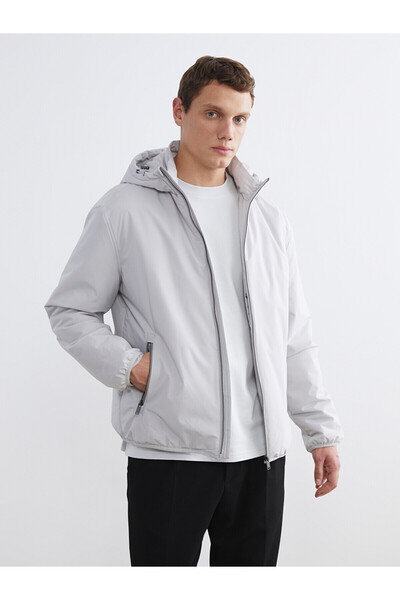 LC Waikiki Trendlucky Men's Hooded Jacket with Difference in Color