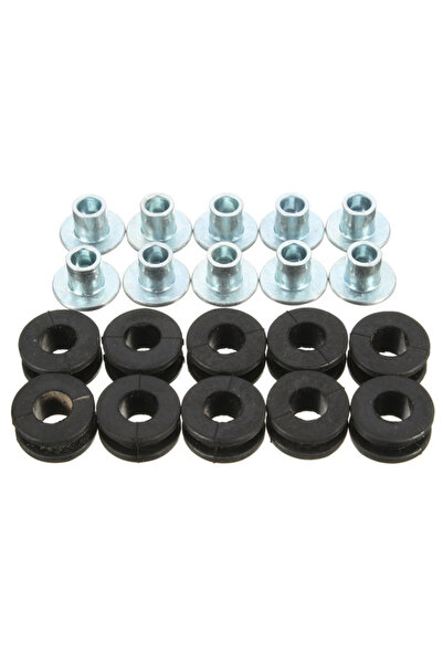 Choice 10pcs Motorcycle Grommets Bolt Assortment Kits Fairing Bolts Pressure ...