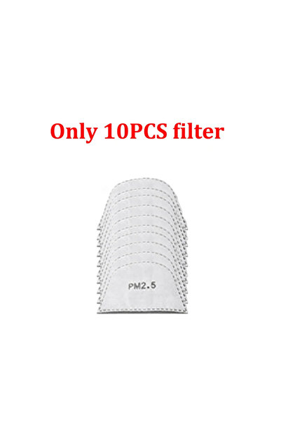 Choice9 Only 10pcs Filters Protection Mask Splashproof Transparent Facial Pro...
