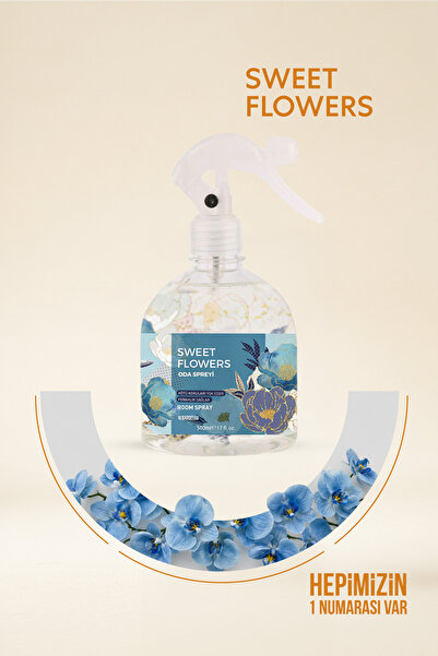 Bargello Sweet Flowers 485 ml Plastik Sprey Ortam Kokusu