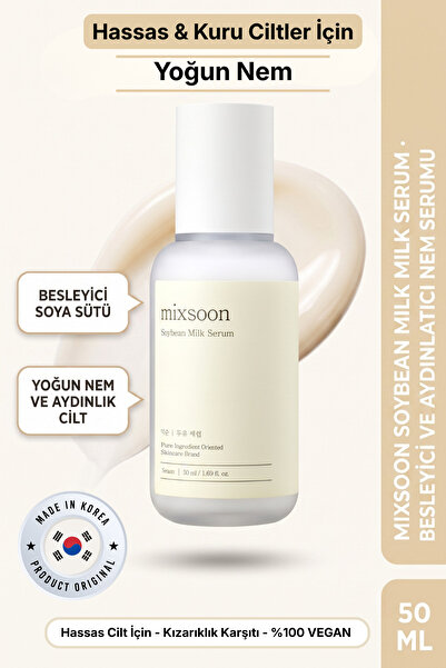 mixsoon Soybean Milk Serum | Yoğun Besleyici, Bariyer Onarıcı Soya Sütü Serum...