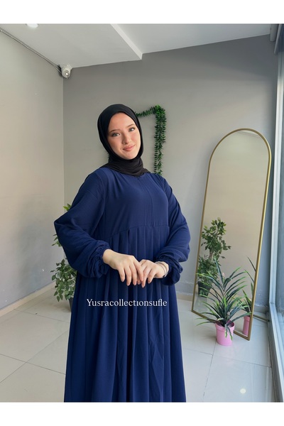 Yüsra Collection Rochie Ferace Tesettür Aerobin