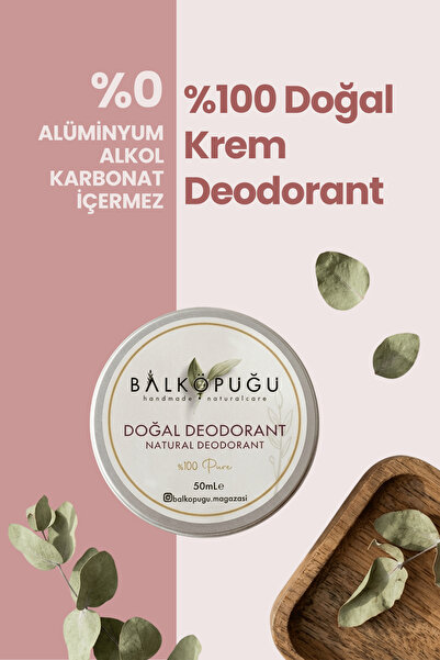 Balköpüğü %100 Doğal Deodorant Ter Kokusu Önleyici Kadın Erkek