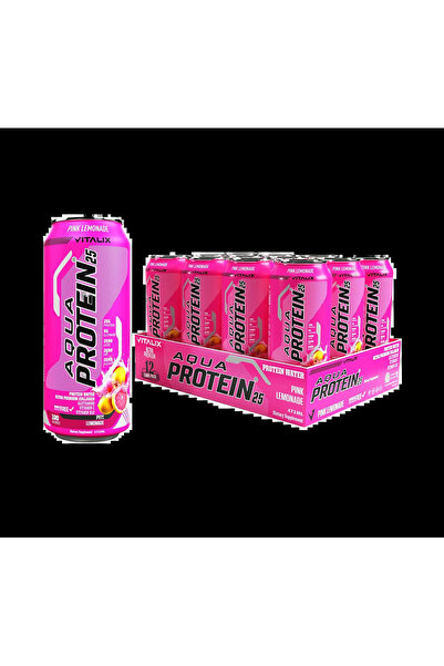 VİTALİX Aqua Protein 25 Protein Water - Pink Lemonade - Protein Drink
