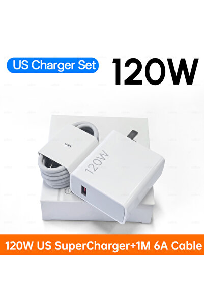 Choice XIAOMI US 120W Charger Set 120W Original EU US Charger Turbo Fast Char...