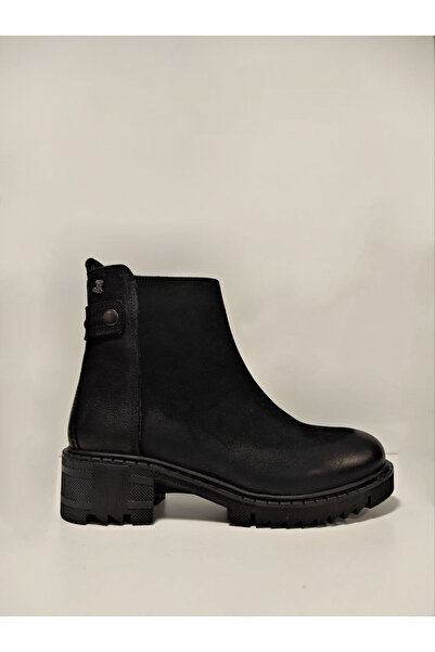 venüs ayakkabı Venus1950811K Women's Leather Boots Black