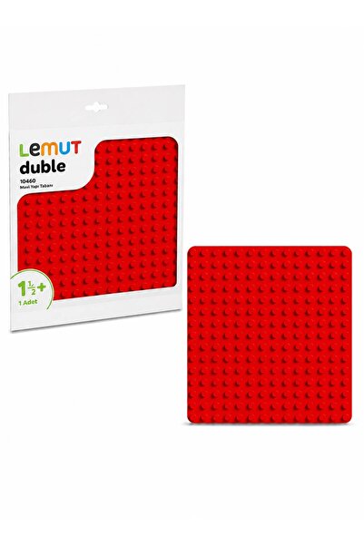 Lemut 10460 Double Red Plate (Floor) - Double Red Floor 10460 - 25Cmx25Cm Dim...