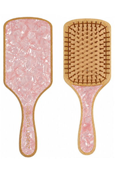 Roberta Lorenz Premium Acetate Bamboo Hair Brush Comb 25 cm with Massage Effect