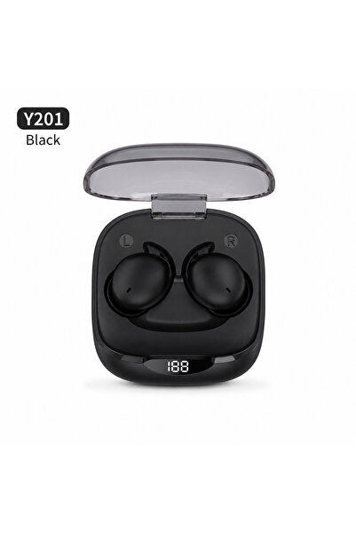 Choice8 Black Y20 Wireless Sleep Earbuds Bluetooth 5.4 In Ear Small Sleeping ...
