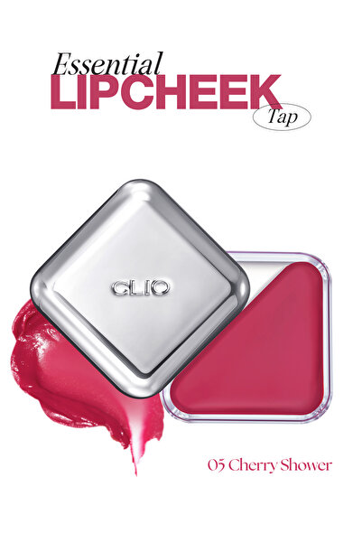 CLIO Dudak ve Yanak Renklendirici Parlak Balm Essential Lipcheek Tap (05 Cher...