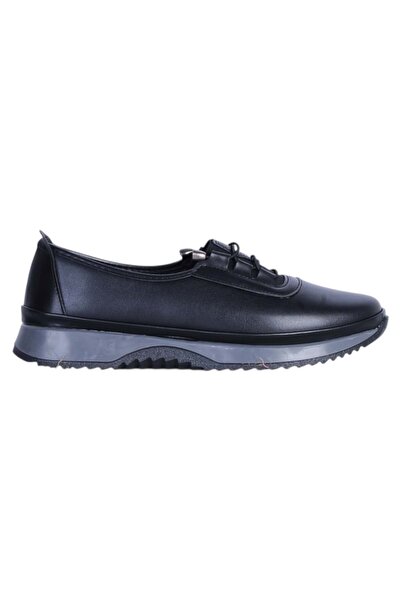 moda ayakkabım Fashion Shoes 287 Μαύρα Γυναικεία Παπούτσια Μπαλαρίνας
