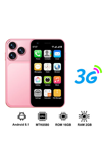 Choice6 2 G 16g pink SERVO 18SE MINI Android Mini Smartphone 3G WCDMA 2GB RAM...