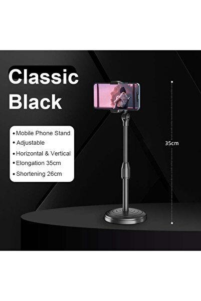 Choice black Universal Mobile Phone Stand Stretchable Holder Stable High Qual...