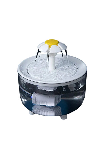 Choice 1.2L WHITE USB Electric Mute 1.2L Pet Water Fountain Automatic Cat Dri...