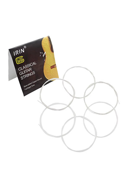 Choice22 1 set C100 6 Pcs Strings Classical Guitar Strings Black Clear Nylon ...