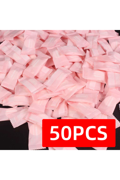Choice 50pcs Compressed Towel Disposable Portable Face Towel Cotton Coin Tiss...