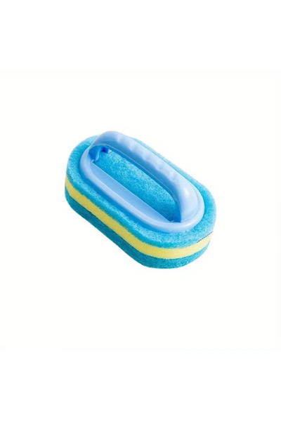 Choice1 5pcs Multi Functional Cleaning Sponge with Handle for Kitchen Bathroo...