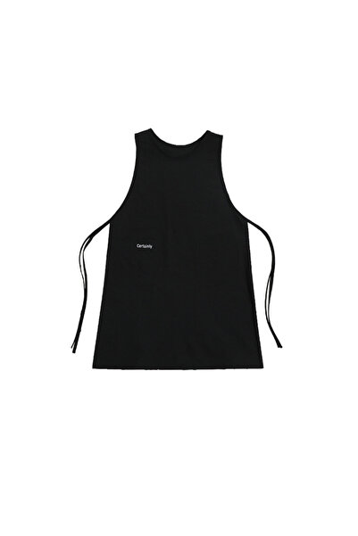 Choice A Anti-dirty Long Vest Waterproof Kitchen Apron with Pockets Women's P...