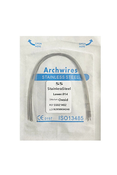 Choice22 014 Lower-SS 10pcs/pack Dental Arch Wires Orthodontic Super Elastic ...