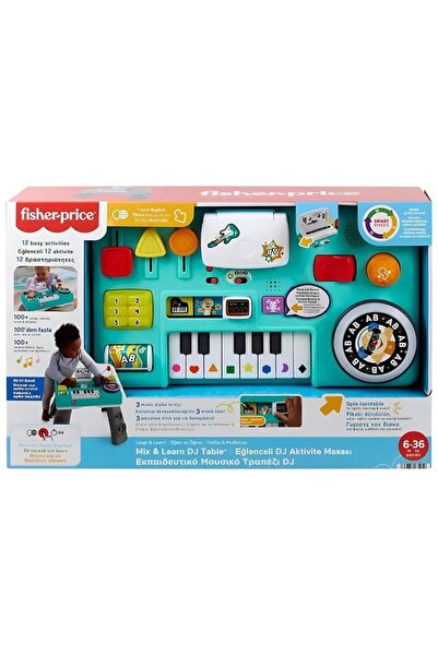 FISHER PRICE Sesli ve Işıklı Eğlenceli Dj Aktivite Masası HRB61