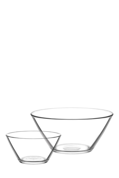 LAV Vega Glass Bowl Set 7 Pieces (1 Large Bowl, 6 Medium Bowls)