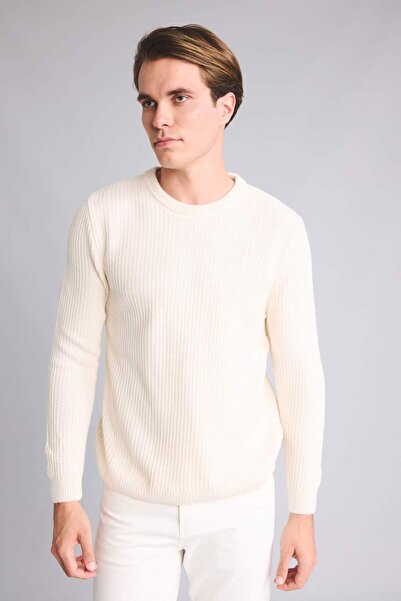 DeFacto Standard Fit Crew Neck Knitwear Sweater C8814Ax24Wn
