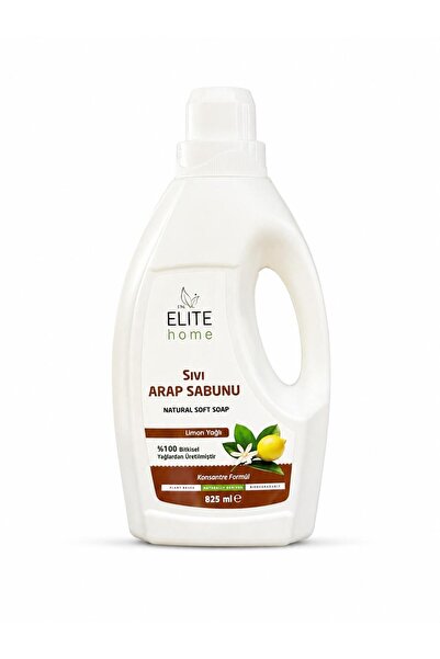 The Elite Home Limon Yağlı Sıvı Arap Sabunu %100 Bitkisel İçerik ile Parfümsü...