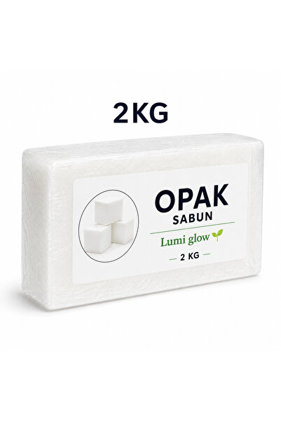 LUMİ Sabun bazı Opak Gelirsinli A+ Kalite 2Kg