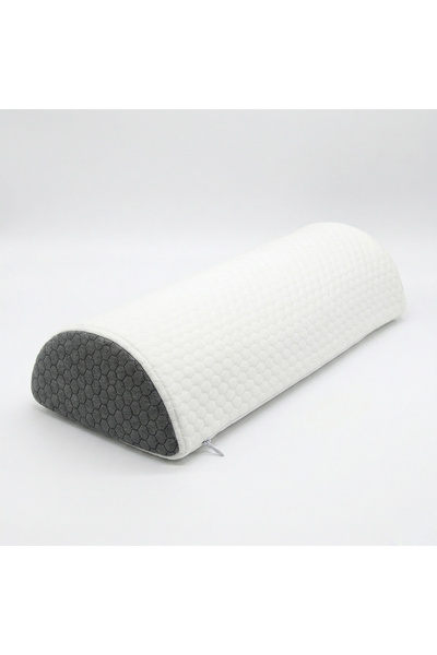 Choice Light Grey Knee Pillow for Side Sleepers, Ergonomic Memory Foam Leg Pi...