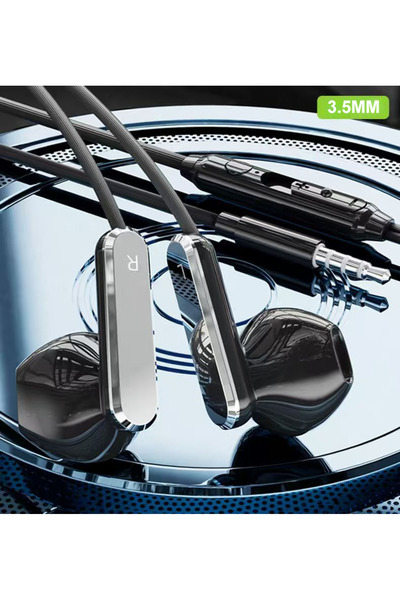 Choice1 3.5MM Type C&3.5mm 9D Surround Sound Headphones Wired Control Headset...