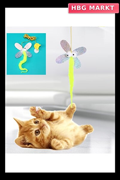 Generic Brand Model Elastic Self-Adhesive Cat Play Rod