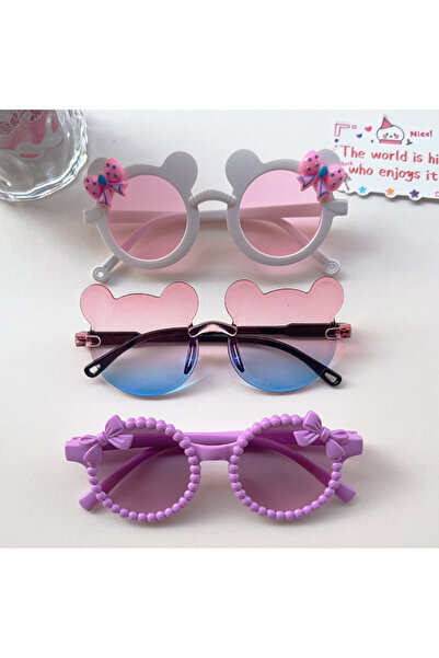 choice2 B-3Pcs 3/6Pcs 2026 Boys Girls Cute Newest Double Colors Bear Shape Ki...
