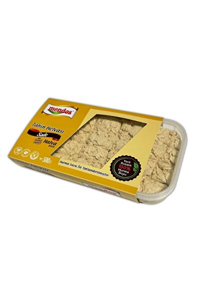 MENDOS Sade Tahin Helvası ( Yerli Fethiye Tahini - Hurma Suyu ile üretilmişti...