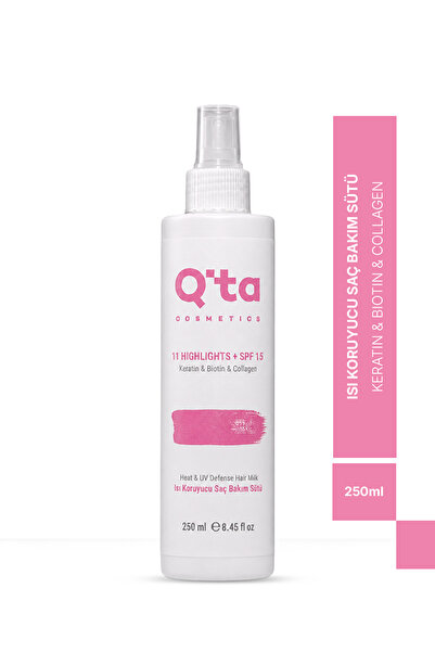 Qta Isı Koruyucu Saç Bakım Sütü 250 ml