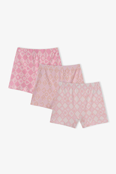 Penti Mädchen-Boxershorts aus Baumwolle mit Prinzessinnen-Print und Sternenmu...