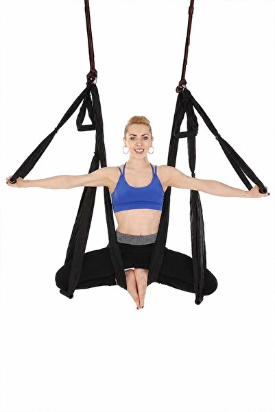 Yogabu Yoga Hammock and Mounting Hardware-Black